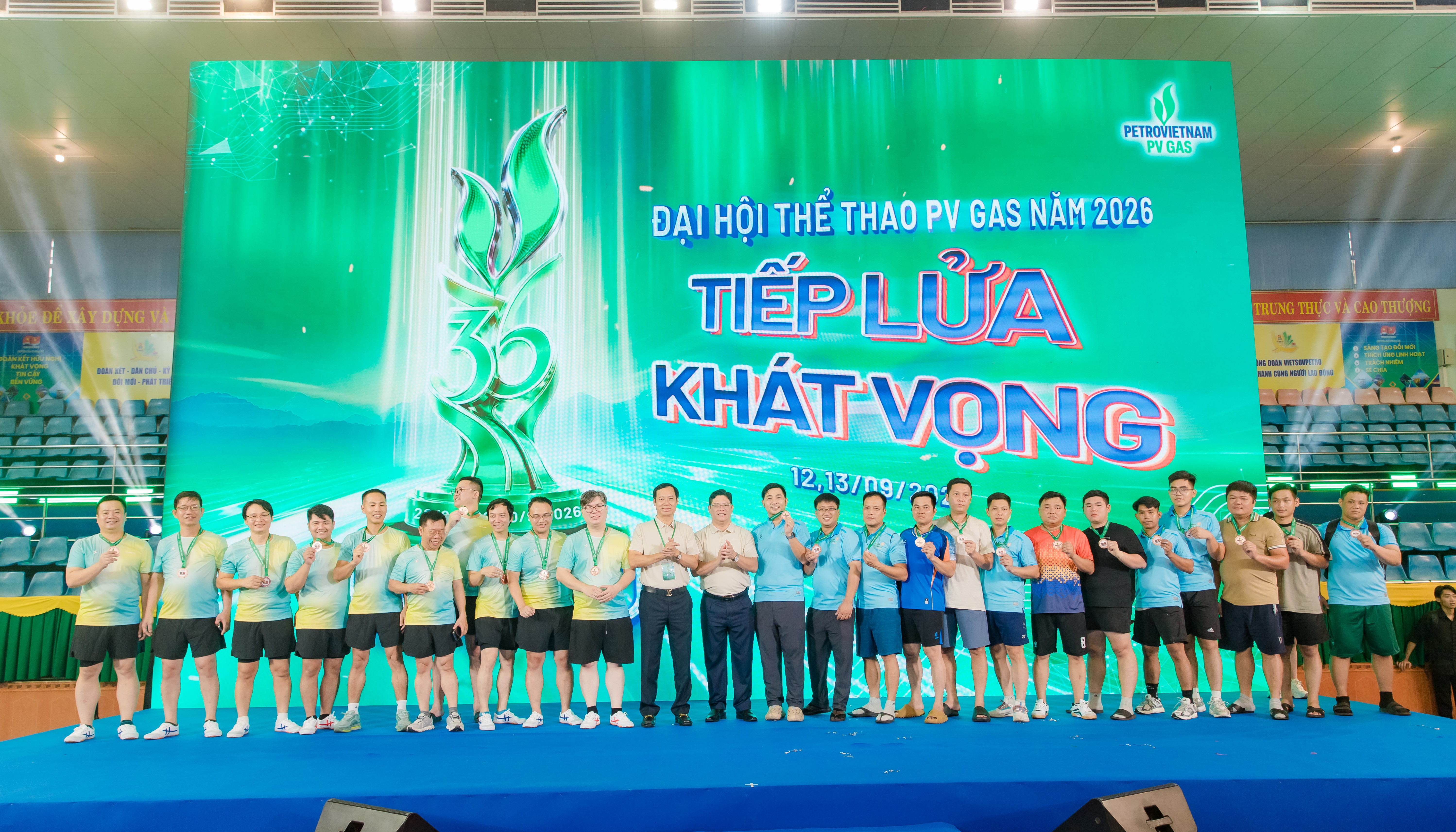 Khai mạc Đại hội Thể thao PV GAS năm 2026