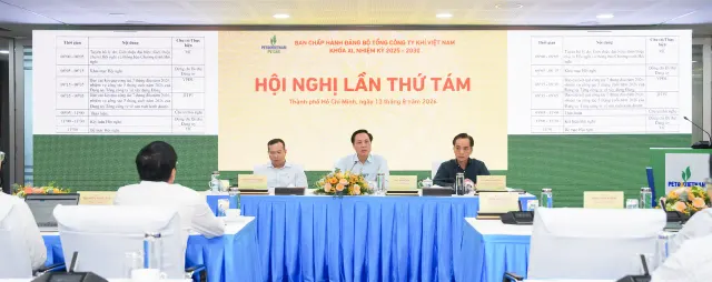 Đảng bộ PV GAS: Hội nghị Ban Chấp hành mở rộng và giao ban Hội đồng quản trị Tổng công ty Khí Việt Nam