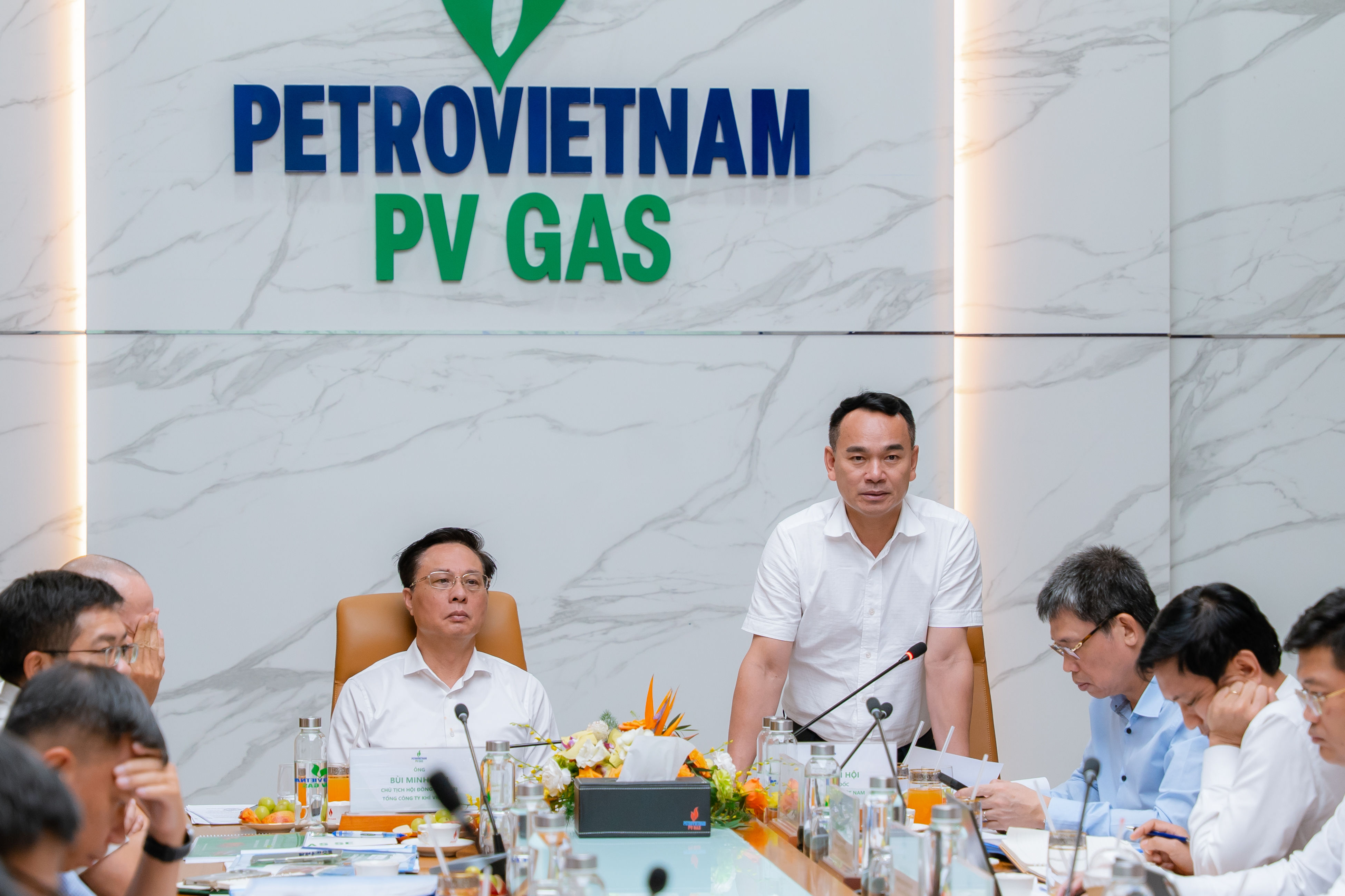 Chủ tịch HĐQT và Tổng Giám đốc PV GAS làm việc với các đơn vị trực thuộc tại khu vực Đông Nam Bộ, định hướng nâng cao hiệu quả hoạt động