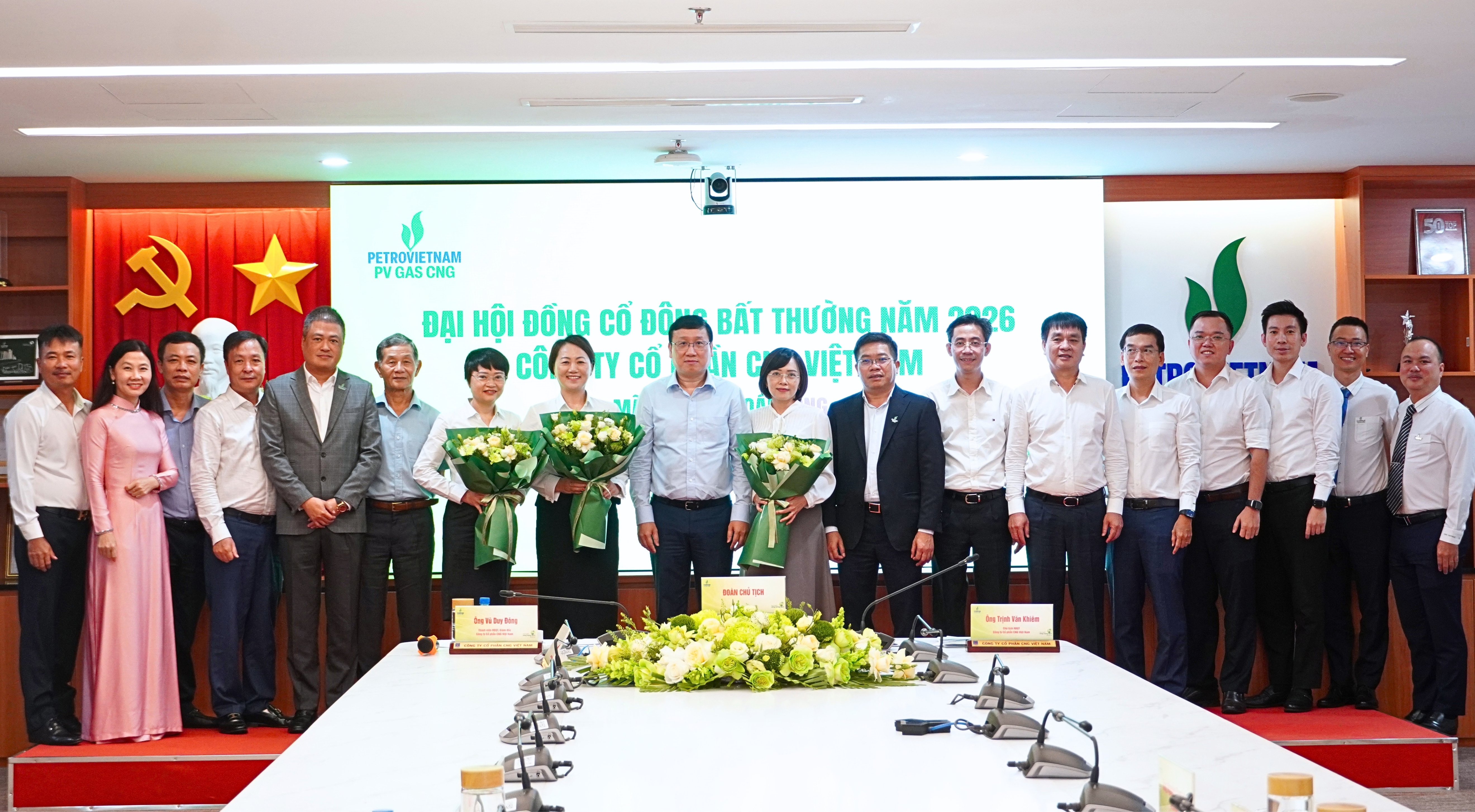 PV GAS CNG tổ chức thành công Đại hội đồng cổ đông bất thường năm 2026