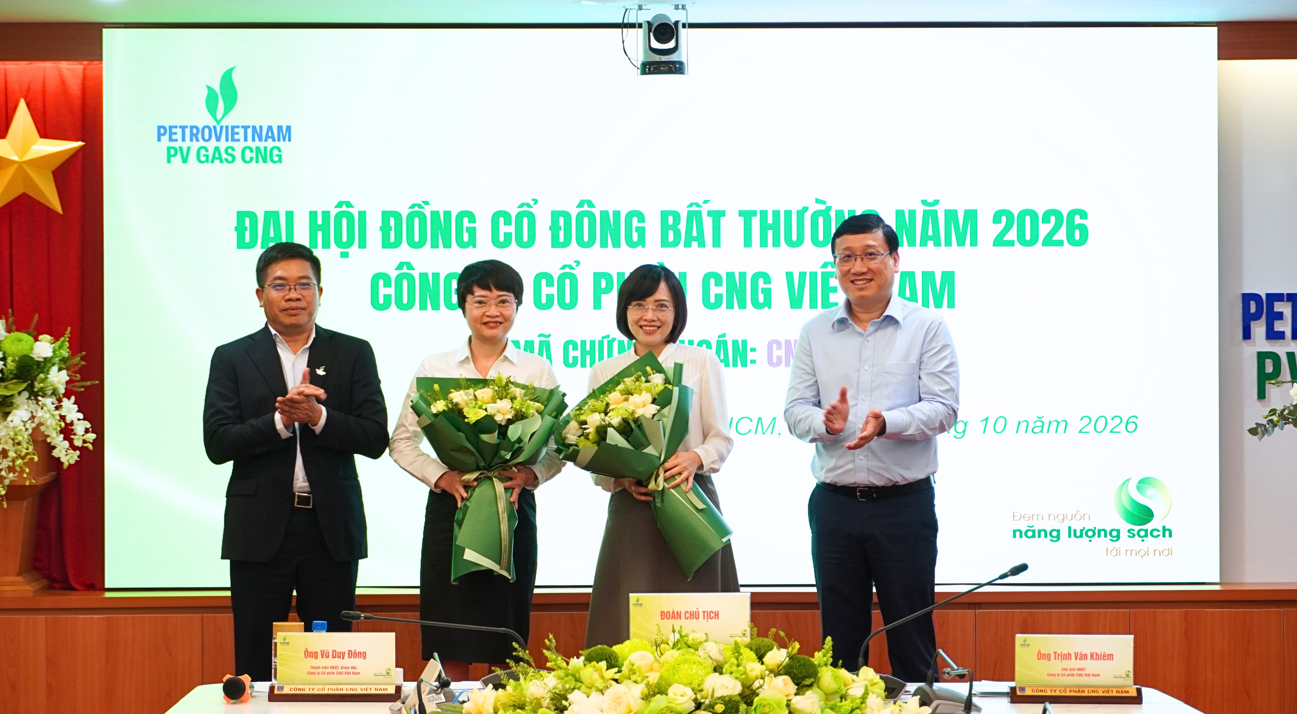 PV GAS CNG tổ chức thành công Đại hội đồng cổ đông bất thường năm 2026
