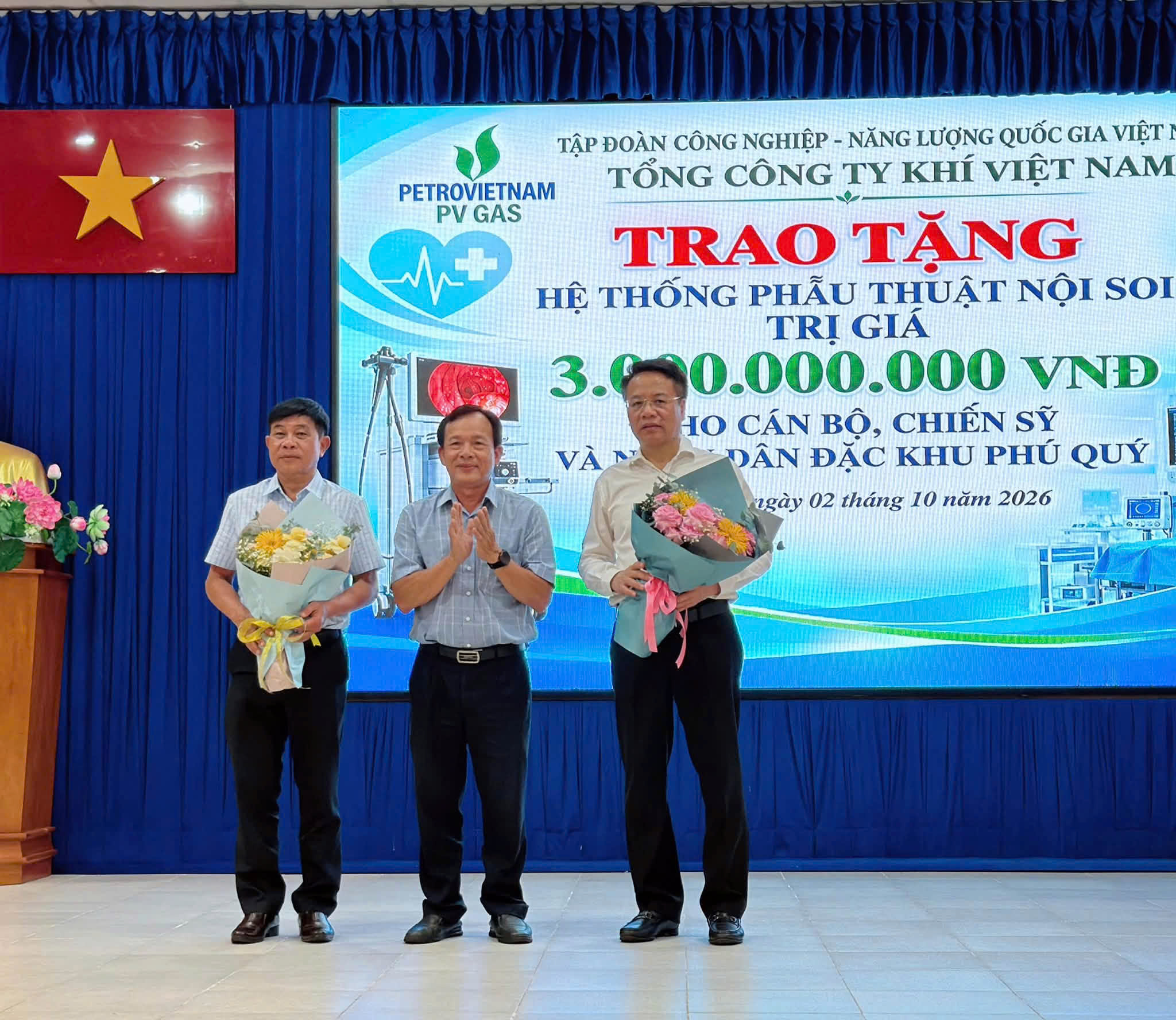 PV GAS góp phần đưa kỹ thuật mổ nội soi đến Đặc khu Phú Quý, tỉnh Lâm Đồng PV GAS góp phần đưa kỹ thuật mổ nội soi đến Đặc khu Phú Quý, tỉnh Lâm Đồng