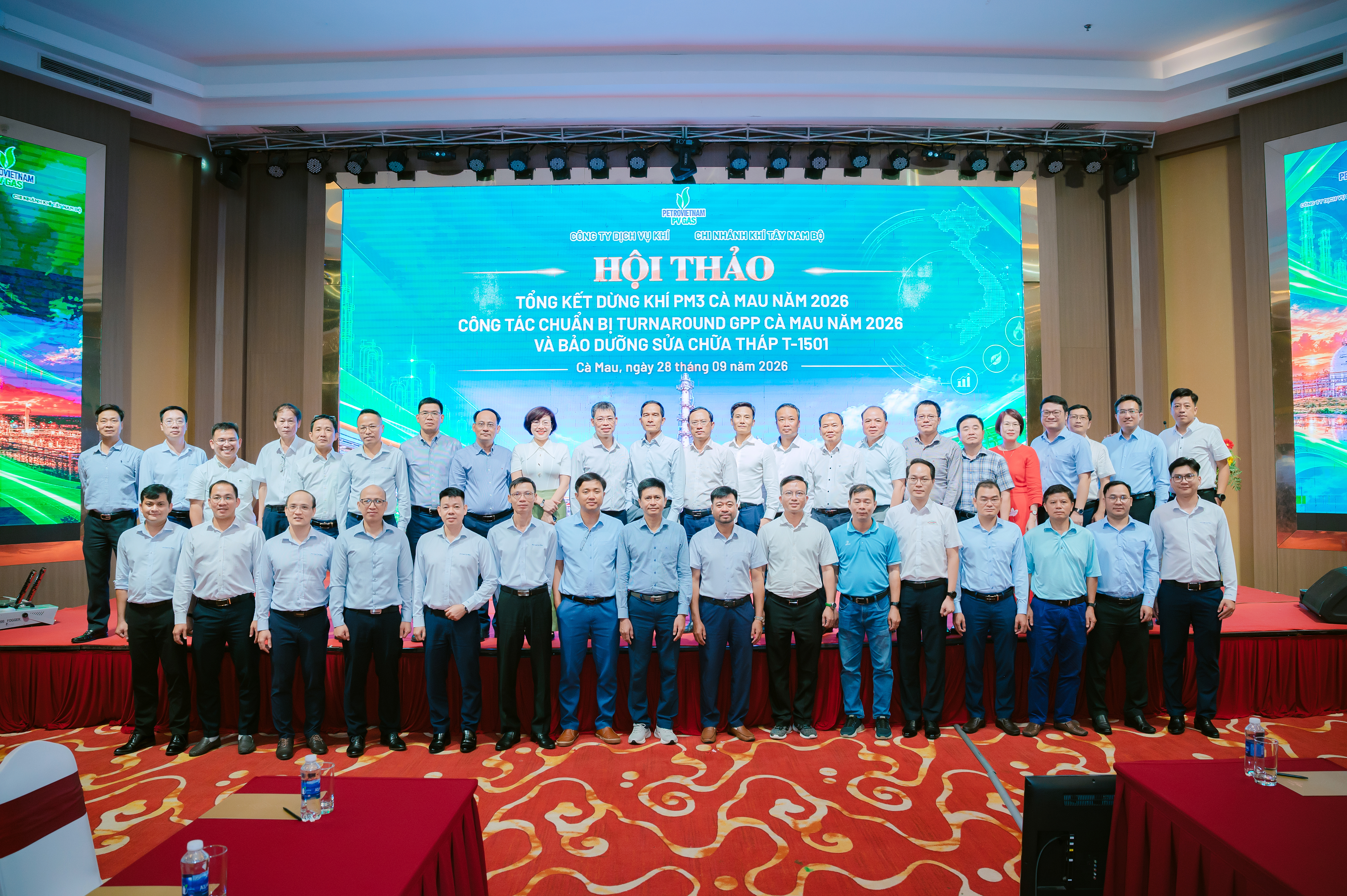 PV GAS tổng kết công tác BDSC định kỳ hệ thống PM3 - Cà Mau, sẵn sàng cho Turnaround GPP Cà Mau